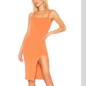 Zoe Square Neck Dress from Revolve